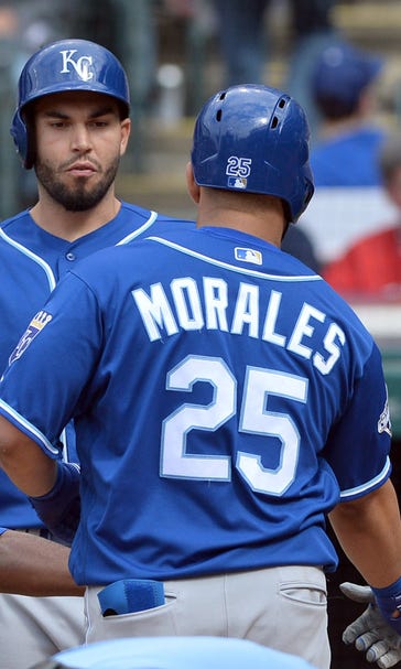 Morales delivers 4 RBIs as Royals pound Cleveland 7-0
